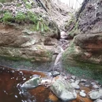 Krauju ūdenskritums pie Lorumupes, 2023. gada novembris