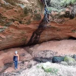 Krauļukalna Ledus alas ūdenskritums, 2023. gada aprīlis