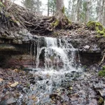 Rendas avota ūdenskritums, 2023. gada marts