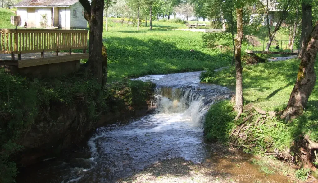Lielvārdes Rumbiņas ūdenskritums, 2013. gada maijs