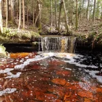 Oļupītes ūdenskritums, 2024. gada aprīlis