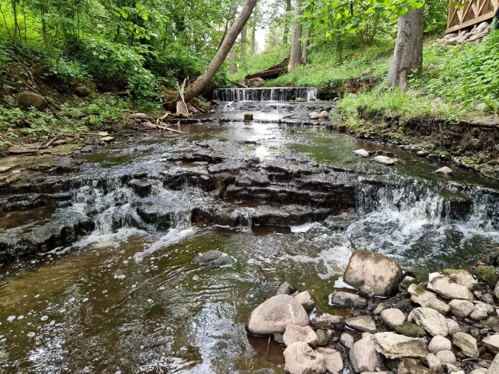 Visas Skanstupītes ūdenskrituma pakāpes, 2024. gada maijs
