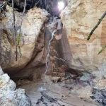 Pazemes alas gravas ūdenskritums, 2024. gada aprīlis