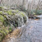 Kalnabeitu Staburags, ieteka Lorupē. 2024. gada marts.