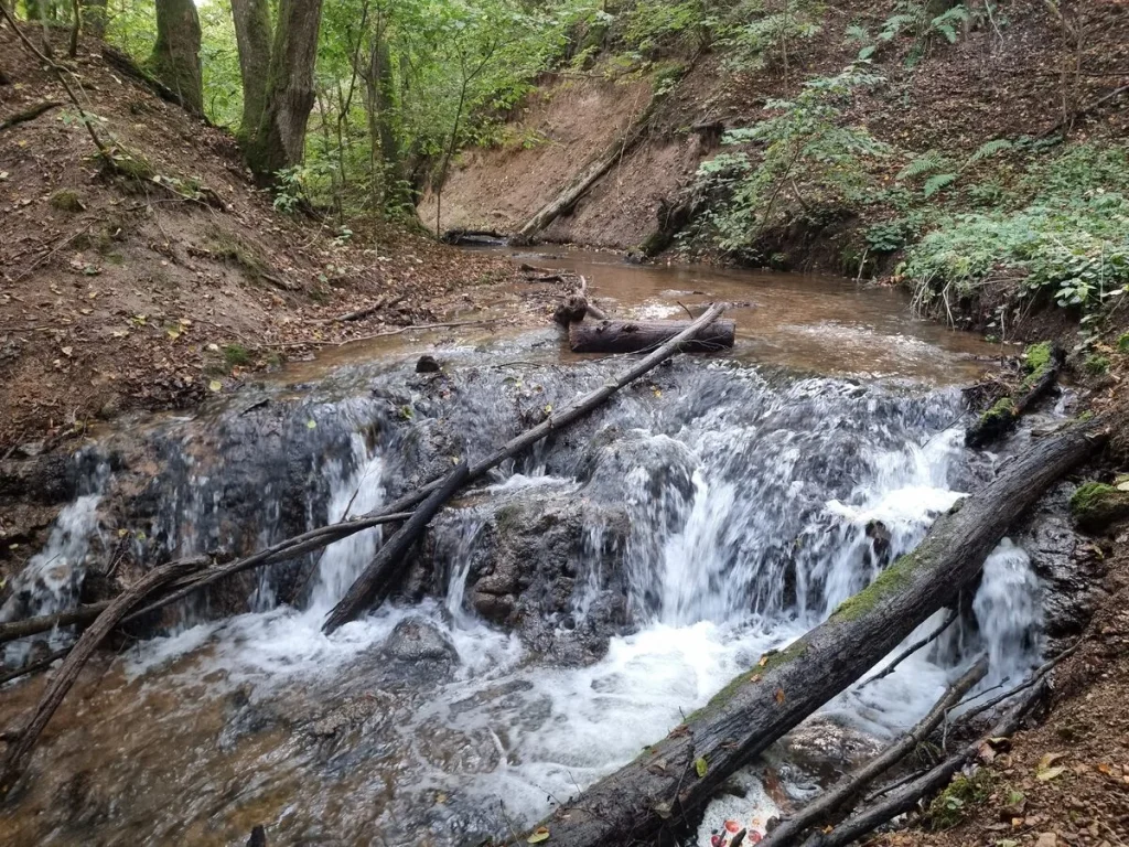 Apakšējais Vilsas ūdenskritums. 2024. gada septembris.