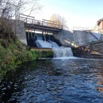 Vaidavas Grūbe un dzirnavu aizsprosts, 2024. gada oktobris.