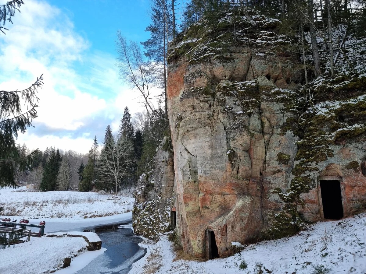 Anfabrikas klintis un pagrabi. 2025. gada februāris.