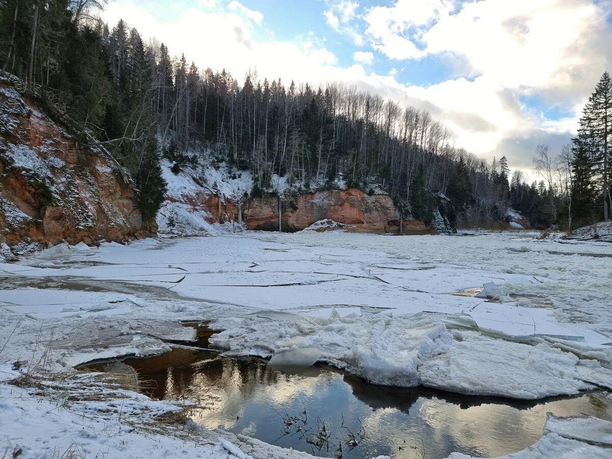 Spriņģu iezis. 2025. gada februāris.