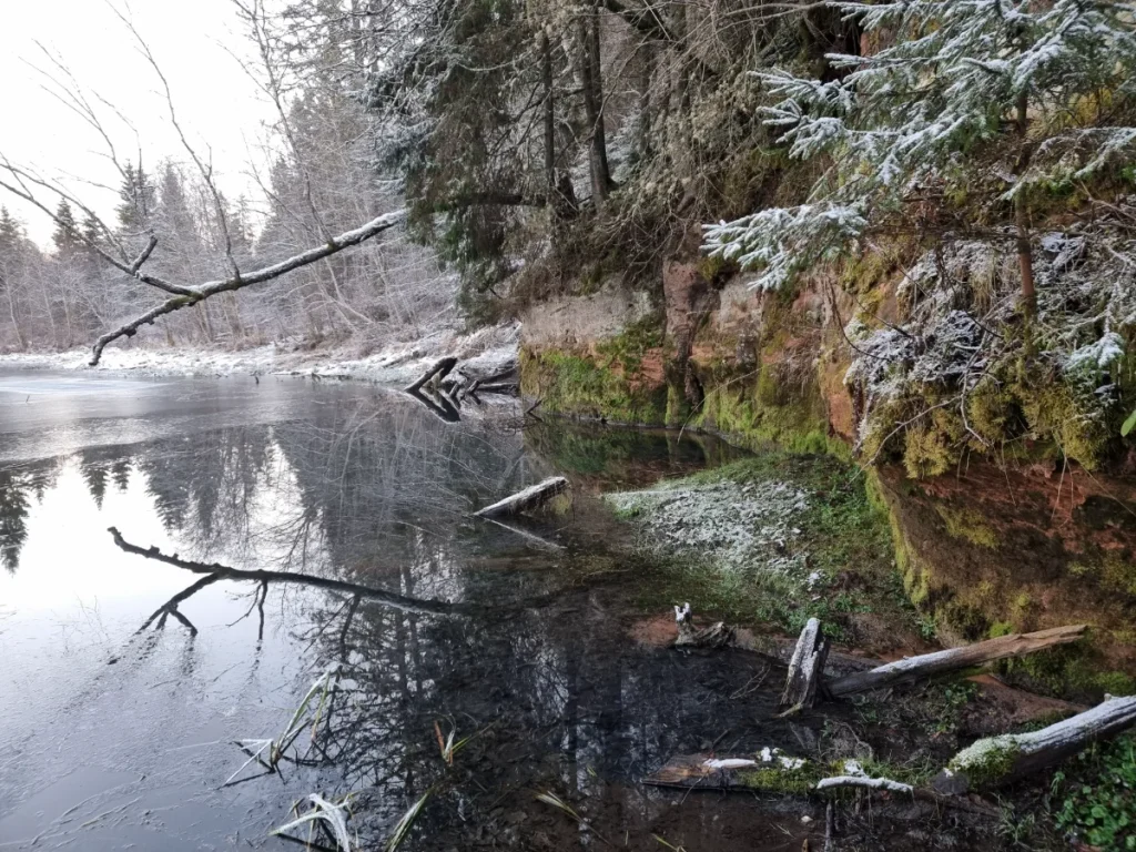 Otrais Vecupes iezis. 2025. gada novembris.