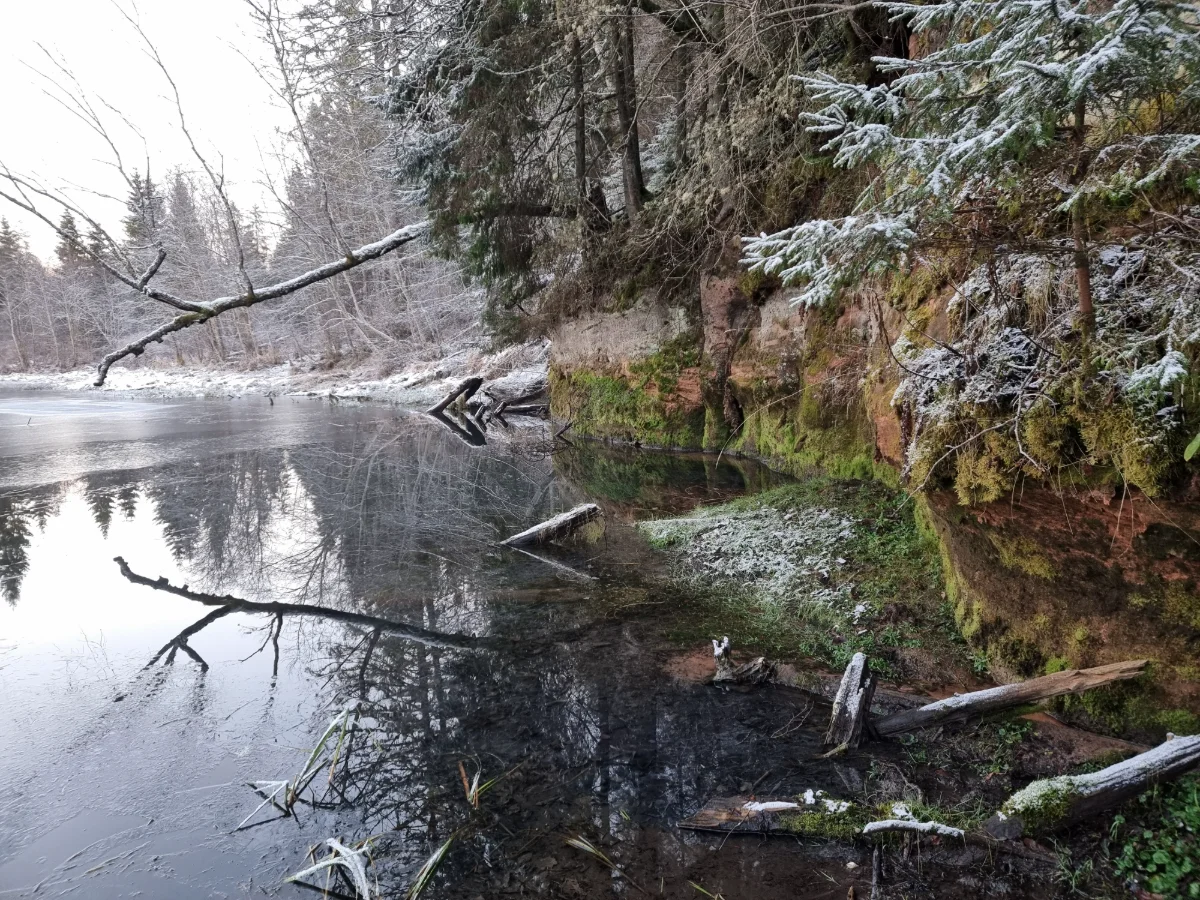 Otrais Vecupes iezis. 2025. gada novembris.